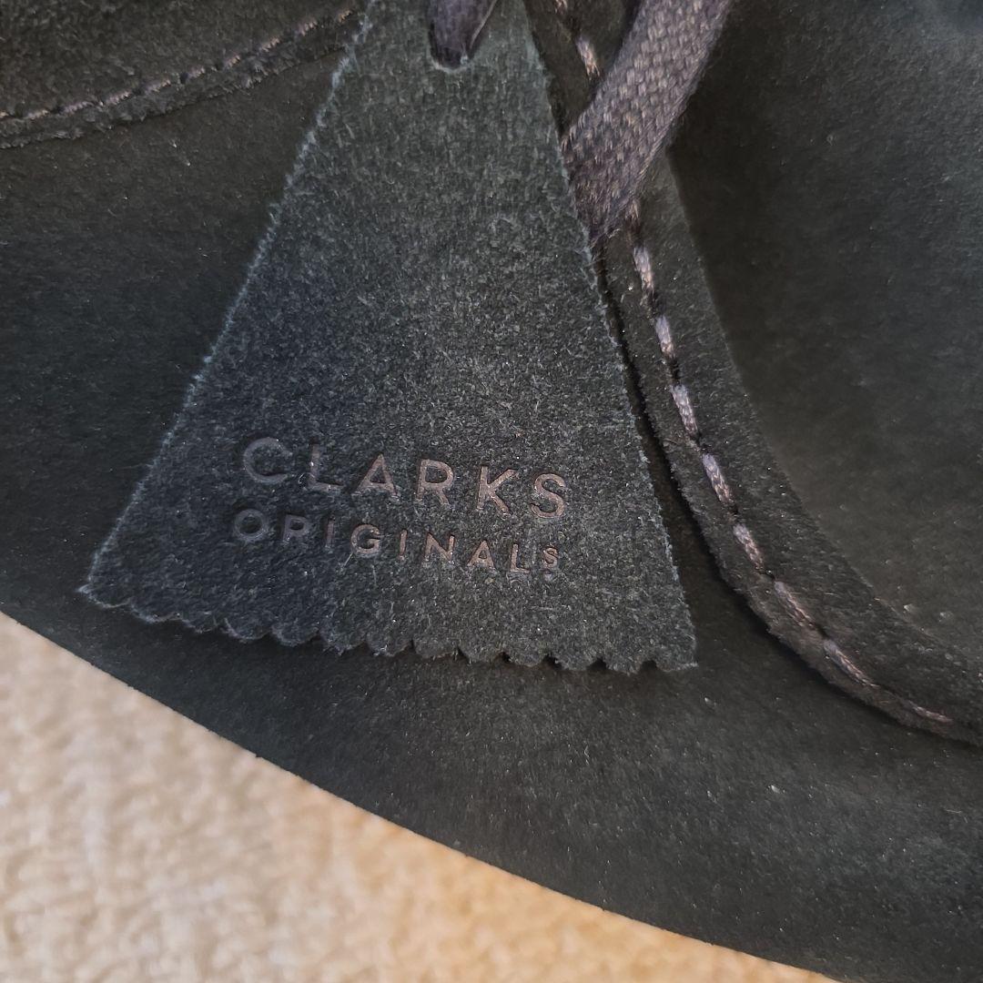 専用 Clarks クラークス ワラビー 黒 スエード