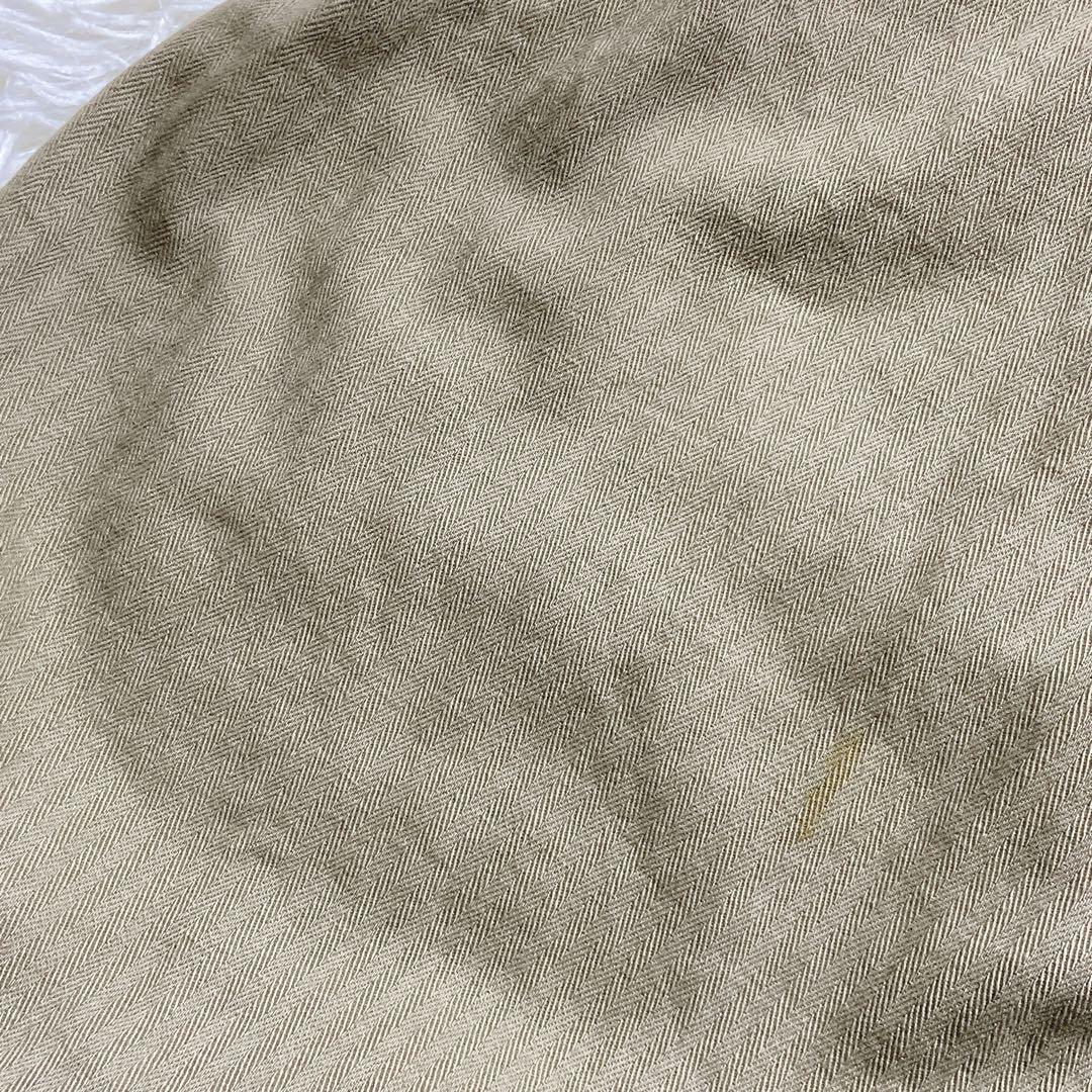 希少⭐️キャピタル　オールインワン　ワンピース　ヘリンボーン　ジップ　カーキ　S