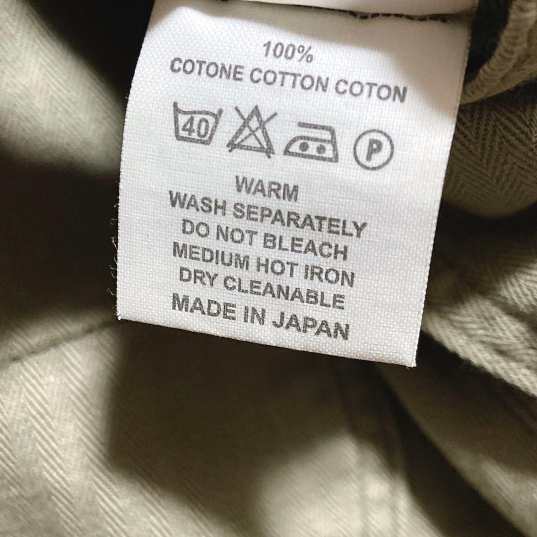 希少⭐️キャピタル　オールインワン　ワンピース　ヘリンボーン　ジップ　カーキ　S