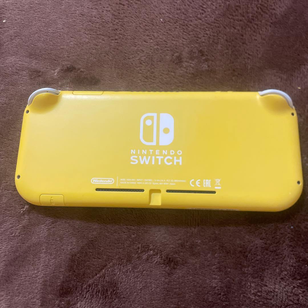 Nintendo Switch Lite イエロー 充電器有り　箱無し