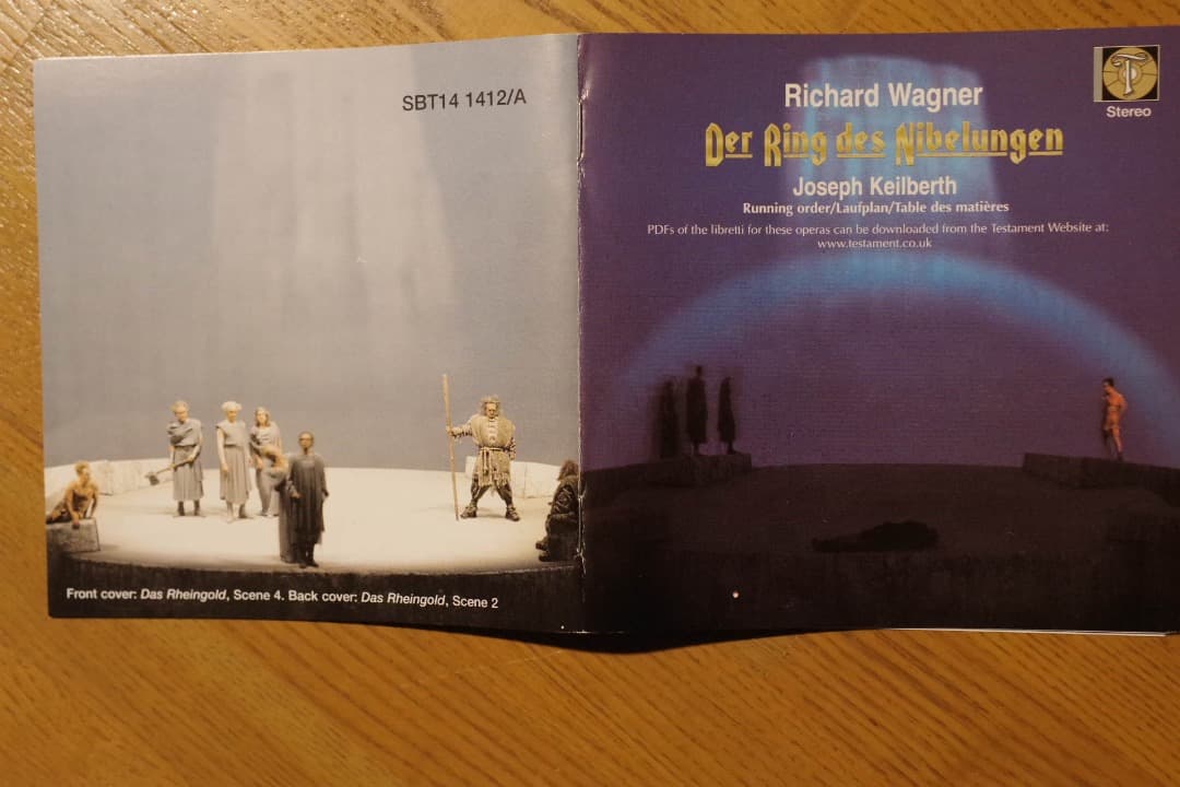 カイルベルトのニーベルングの指環　CD14枚組 Keilberth Ring