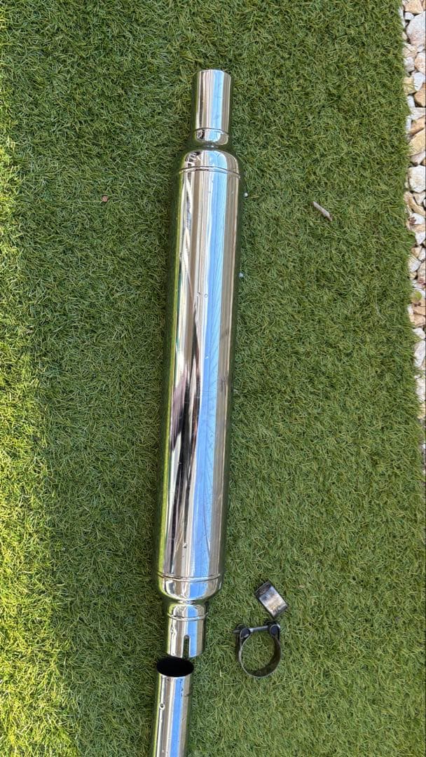 KENTEC クラシック2in1マフラー／シャドウ400