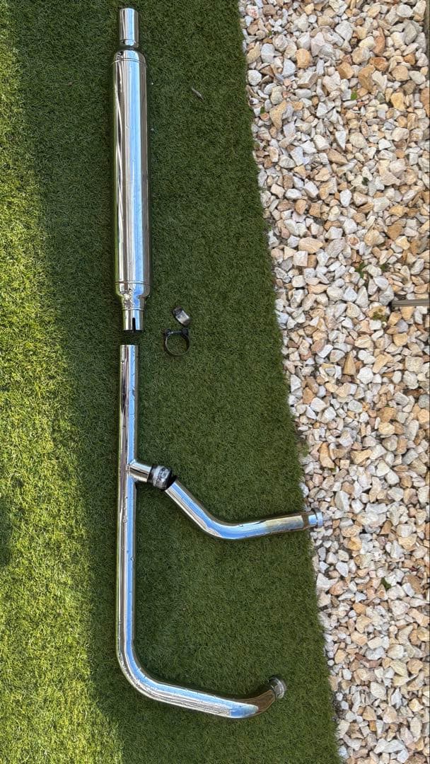 KENTEC クラシック2in1マフラー／シャドウ400