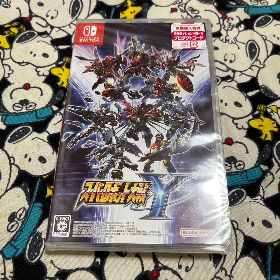 【Switch】 スーパーロボット大戦Y 新品未開封