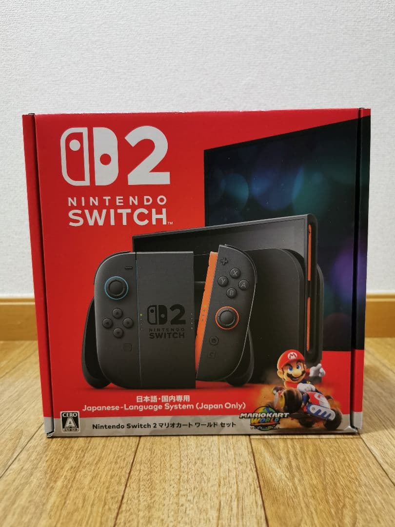 Nintendo Switch 2本体　マリオカートワールドセット