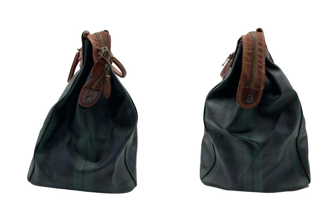 ポロ ラルフローレン ブラックウォッチ ドクターバッグ ボストンバッグ