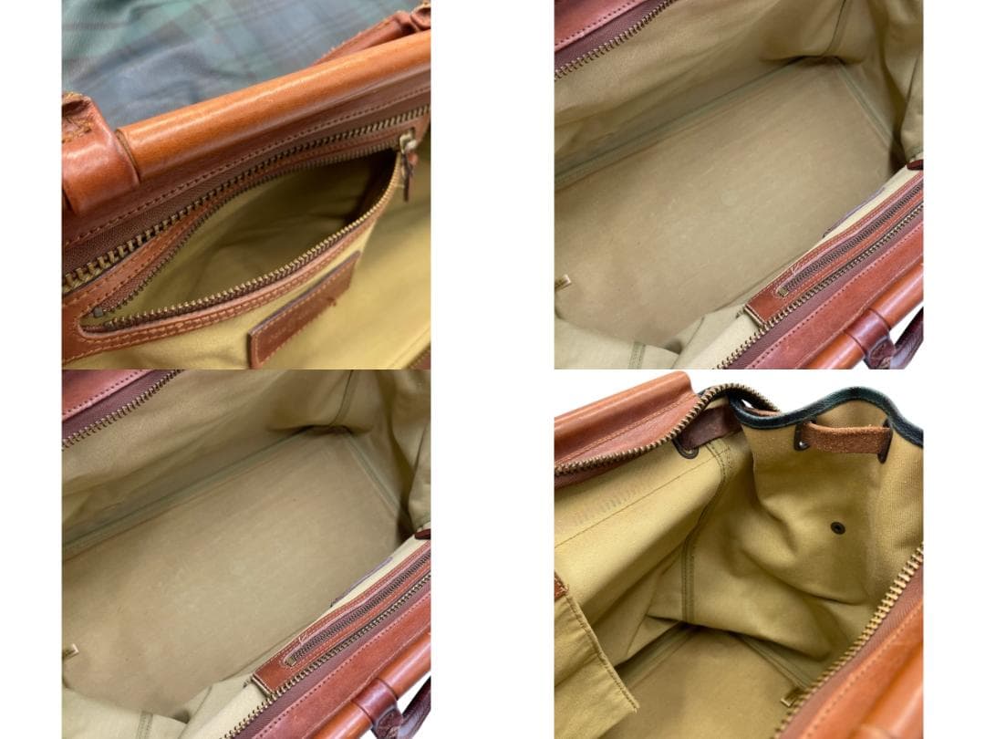 ポロ ラルフローレン ブラックウォッチ ドクターバッグ ボストンバッグ