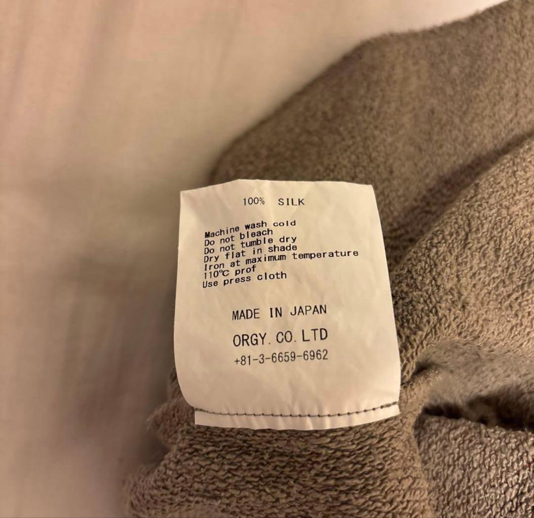 ents. 25ss シルク　ショーツ