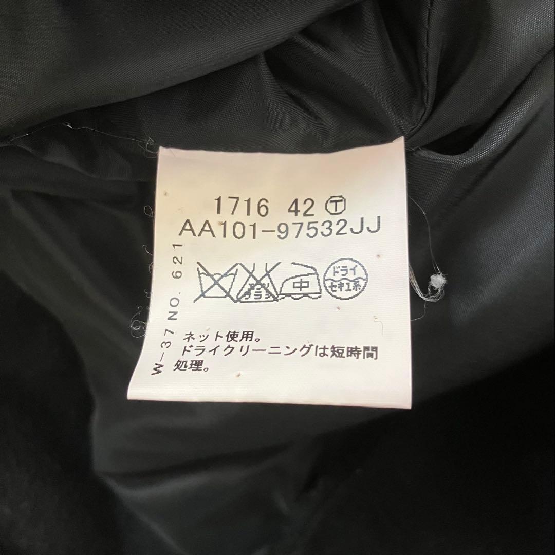 【Mサイズ】Reflect リフレクト ウール カシミヤ ポンチョ ケープコート