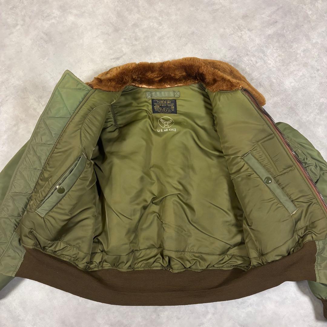 希少 Buzz Rickson's B-15C M11123 36 M品番 S