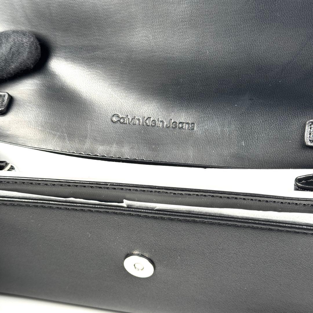 新品未使用   ショルダーバッグ ウォレット CKロゴ