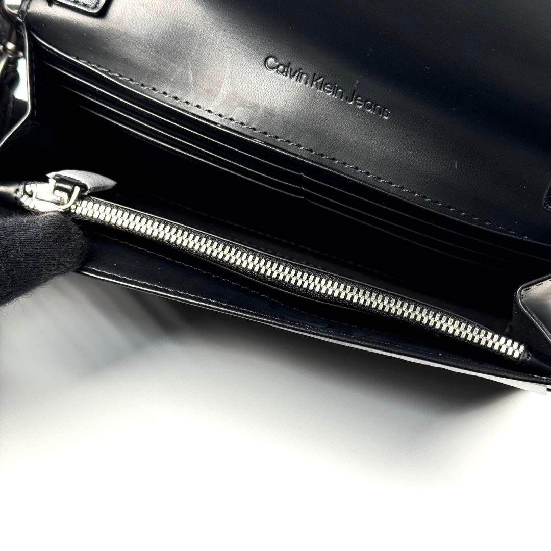 新品未使用   ショルダーバッグ ウォレット CKロゴ