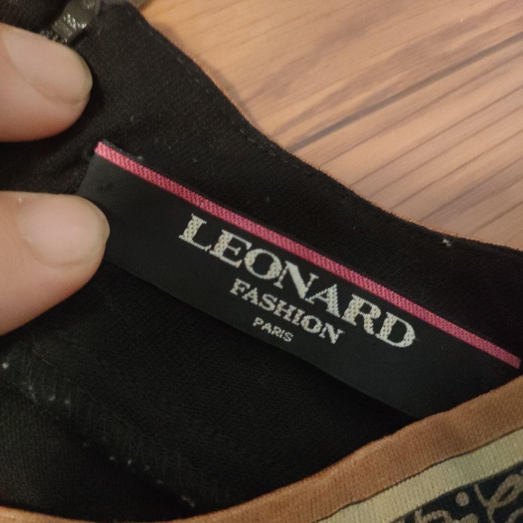 g8 超美品　レオナール　LEONARD　トップス　長袖　カットソー　L