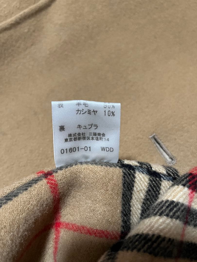 BURBERRY コートベージュ　サイズ:40