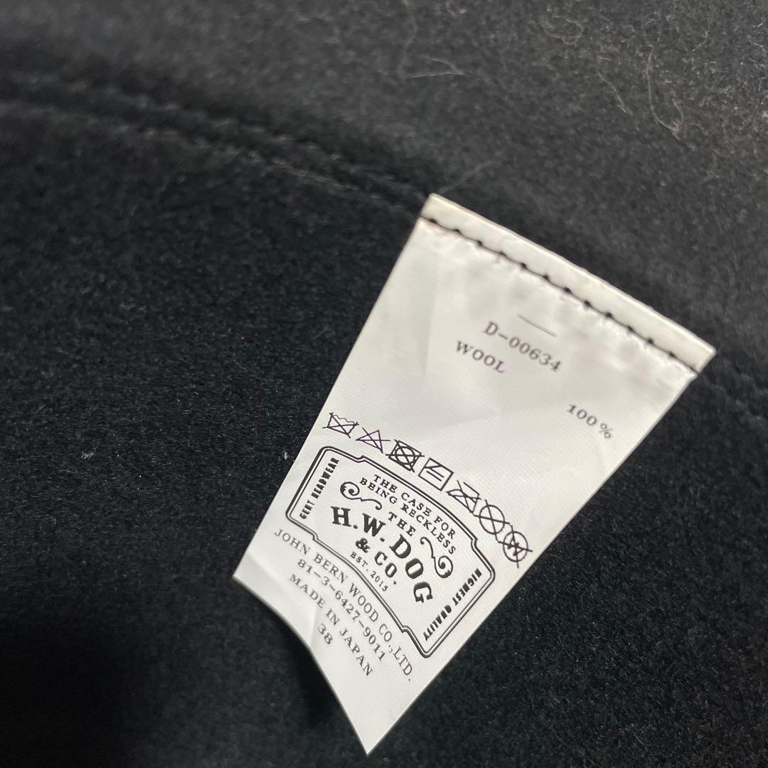 h.w.dog トラベラーズハット ウール 38