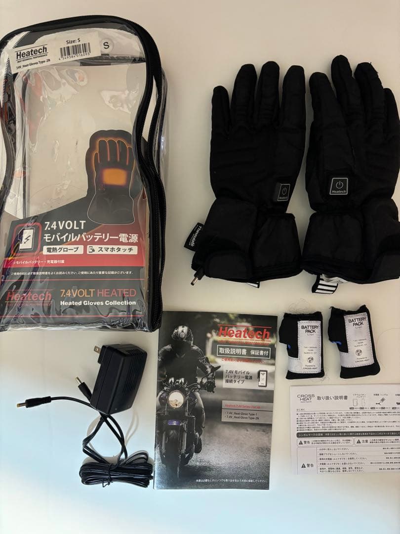 わ*こ様 Heatech 7.4Vヒートグローブ Sサイズ