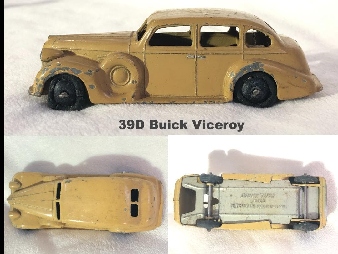 【希少】英国製 DINKY 39シリーズ連番4台含む サルーン5台セット