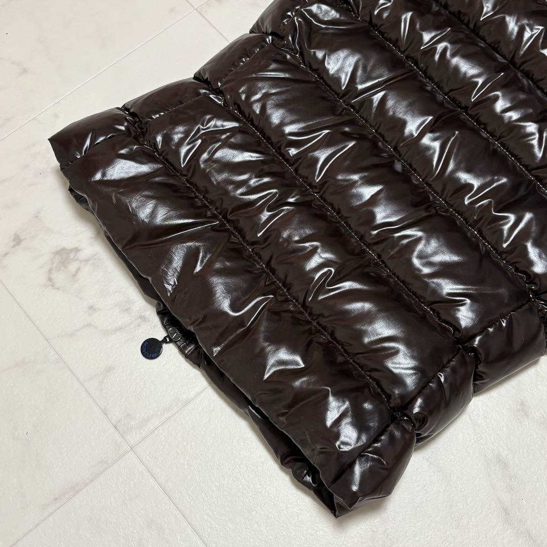 【極美品】モンクレール ダウンベスト ブラウン 00 GHANY ガーニー