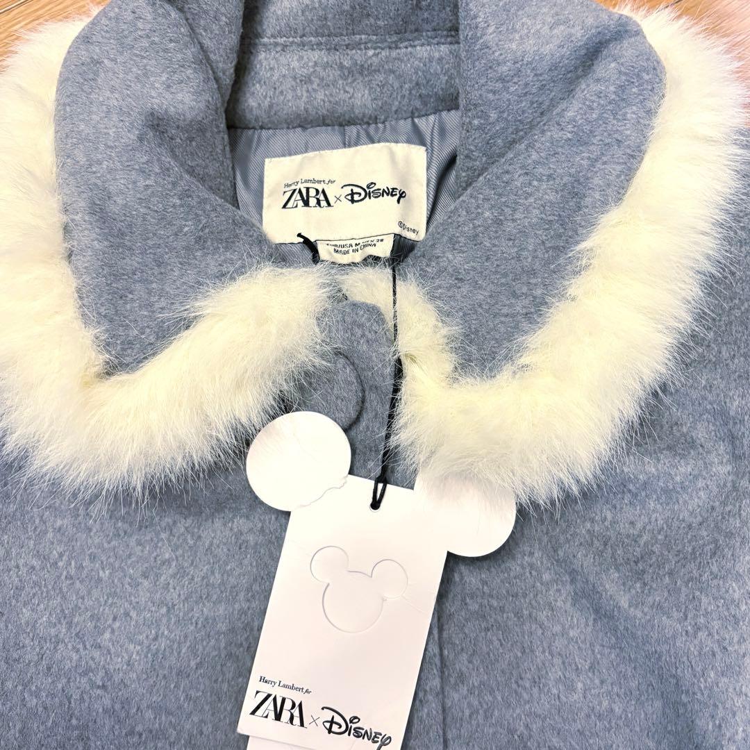 【ZARA×Disney×ハリーランバート】コントラストフェイクファージャケット