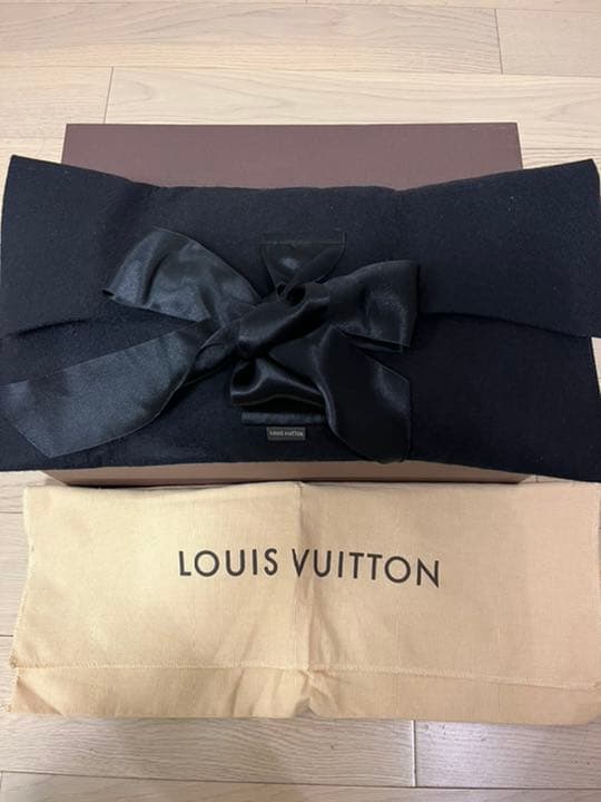 【レア】ルイヴィトン モノグラム ミンク マフラー 両面ミンク