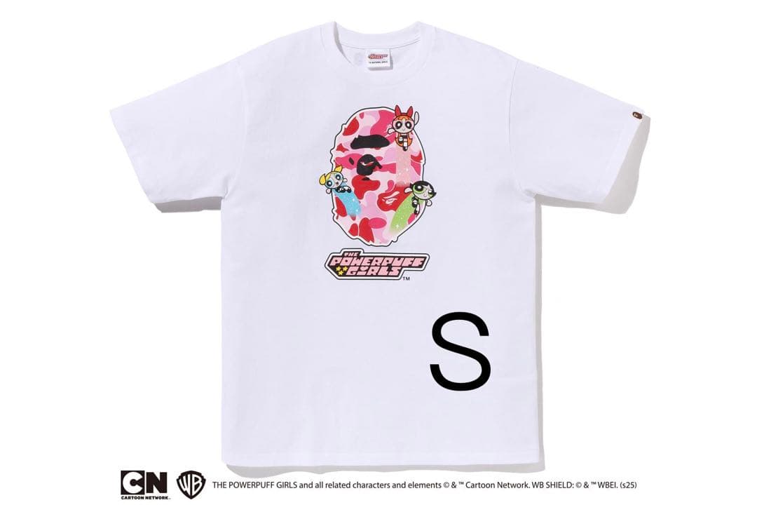 A BATHING APE パワーパフガールズ Tシャツ S