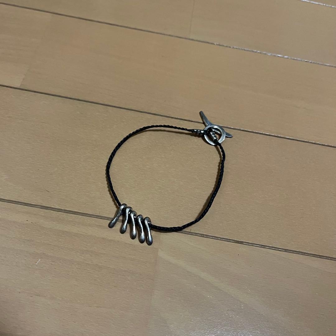 武者小路朱雀 JILL PLATNER / sprout アンクレット 黒