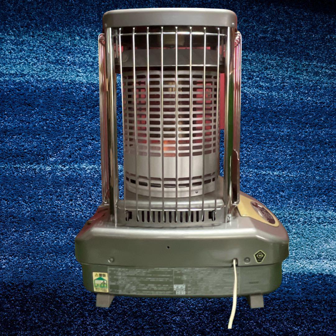 中古品コロナ業務用大型ファンヒーター 石油ストーブ GH-B170F。