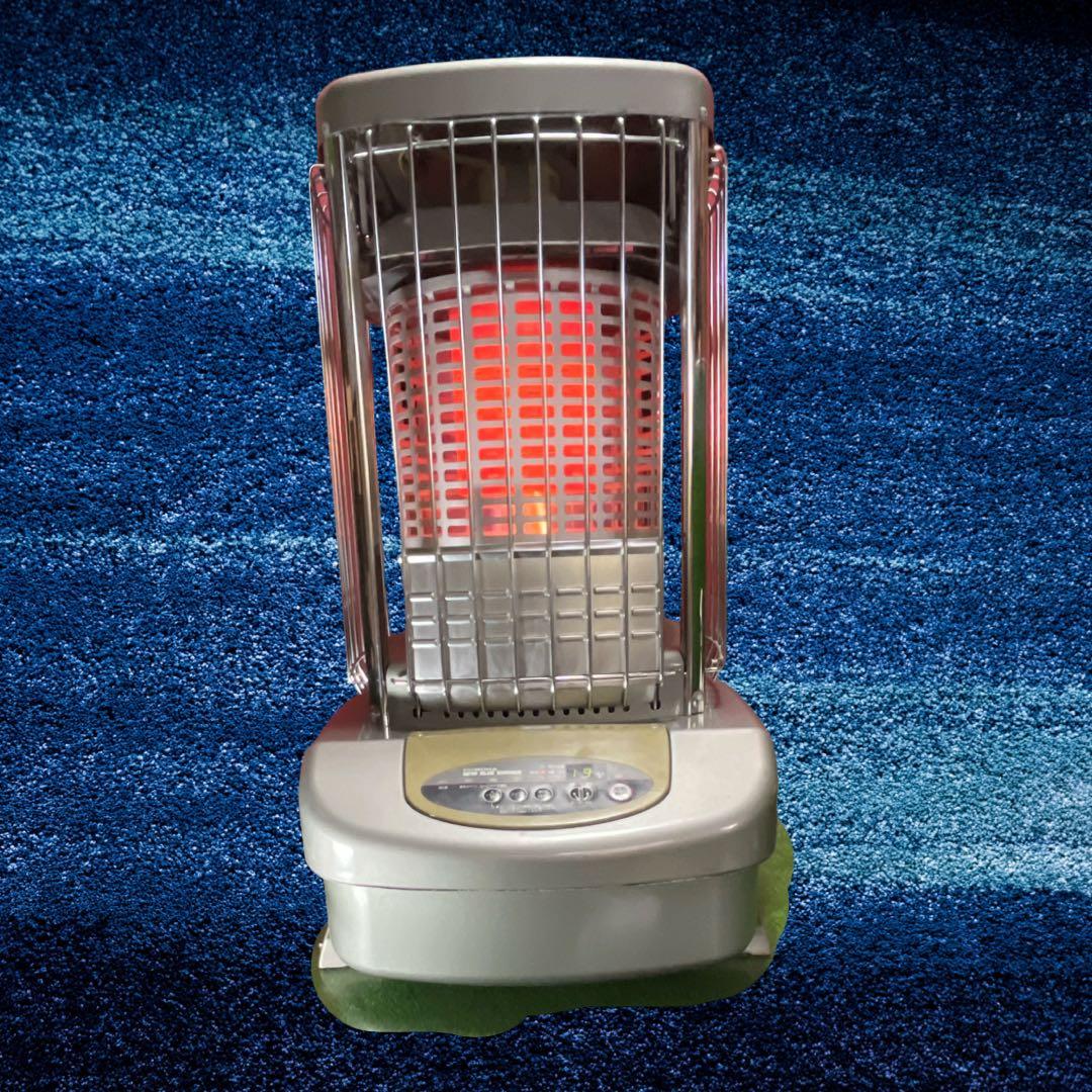 中古品コロナ業務用大型ファンヒーター 石油ストーブ GH-B170F。