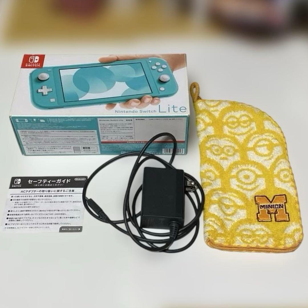 Nintendo Switch Lite ターコイズ 付属品付外箱付
