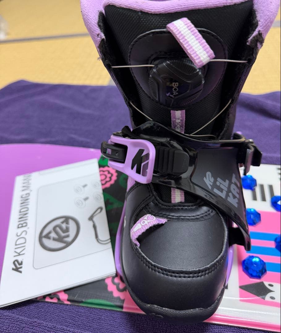 スノーボードセット　キッズ(身長〜120cm用)