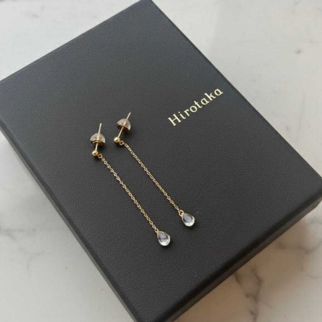 定15万✴︎SIクラス 0.5ct天然ダイヤモンド チェーンピアス K18