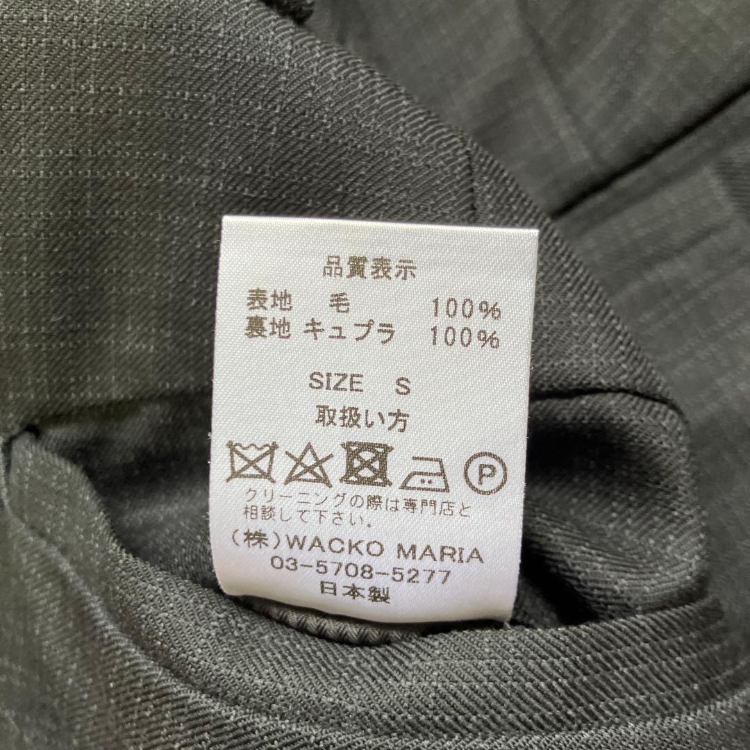 ワコマリアスラックスErmenegildo Zegna Sサイズ