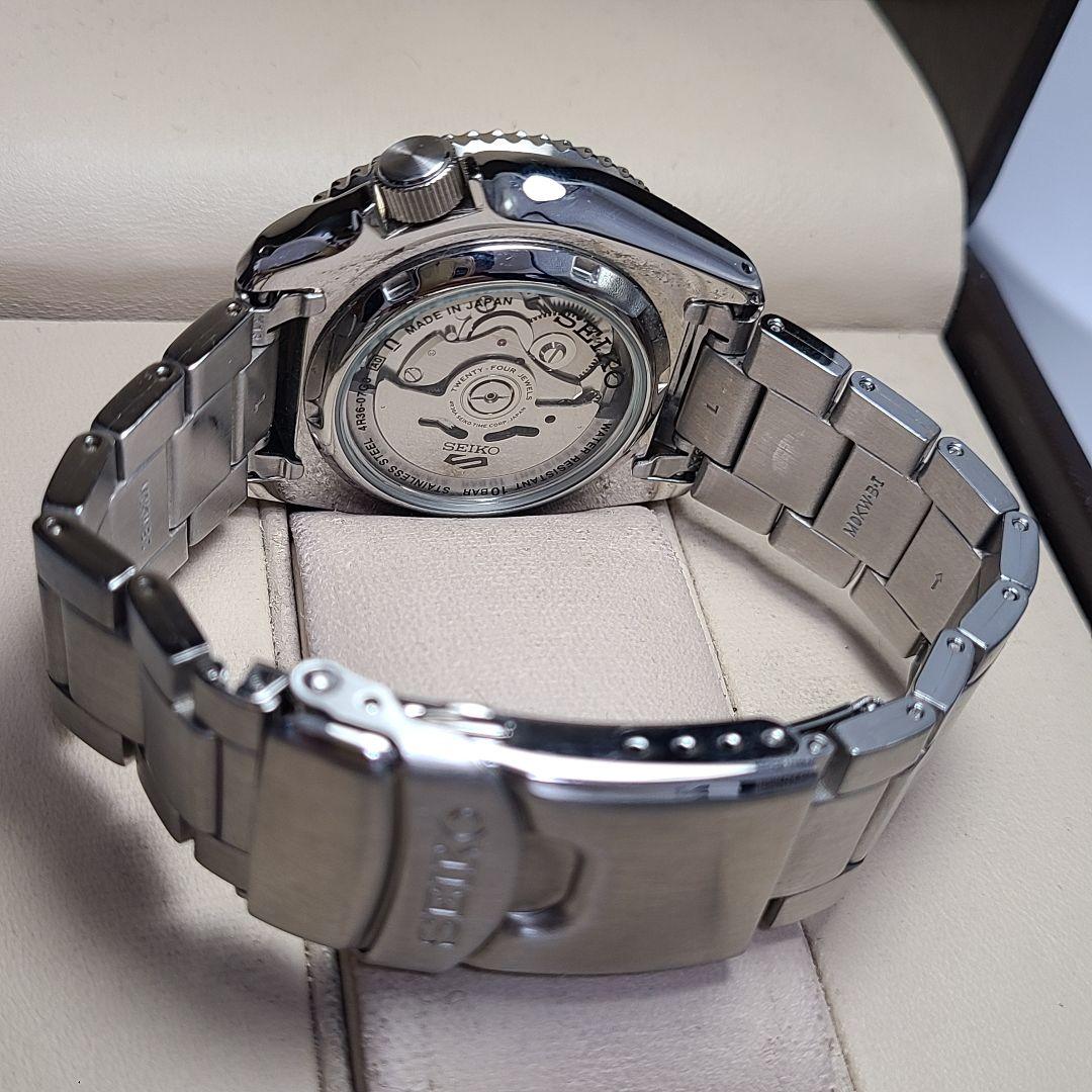 【美品】SEIKO 5 スポーツ　4R36-07G0　SBSA013　稼働品