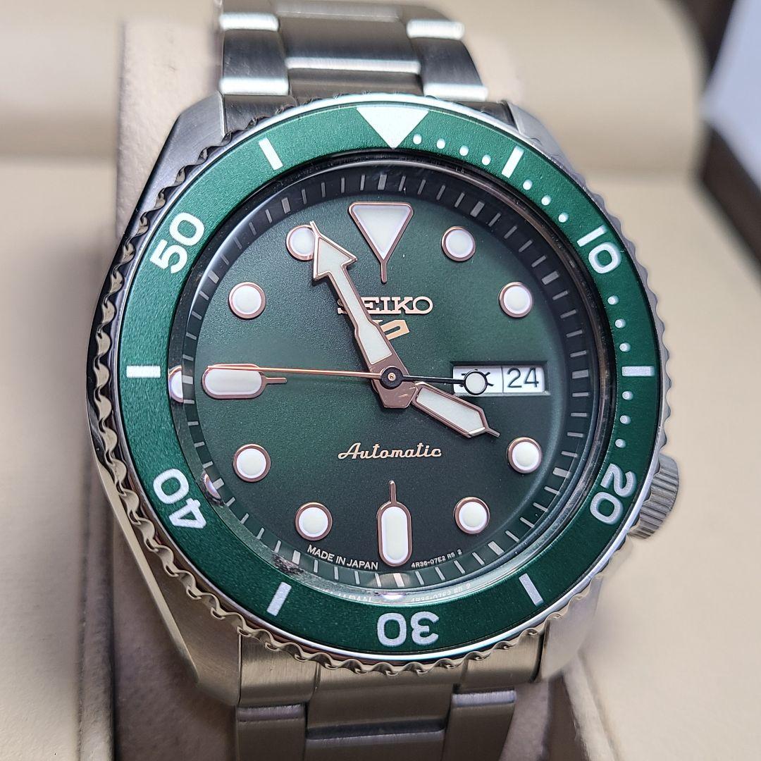 【美品】SEIKO 5 スポーツ　4R36-07G0　SBSA013　稼働品