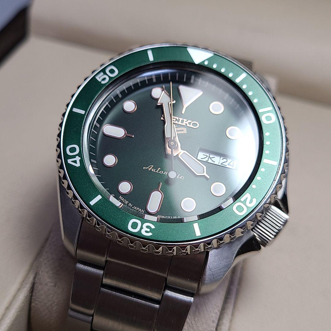 【美品】SEIKO 5 スポーツ　4R36-07G0　SBSA013　稼働品