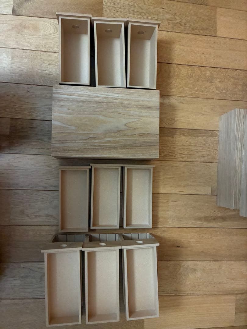 無印良品　木製小物収納