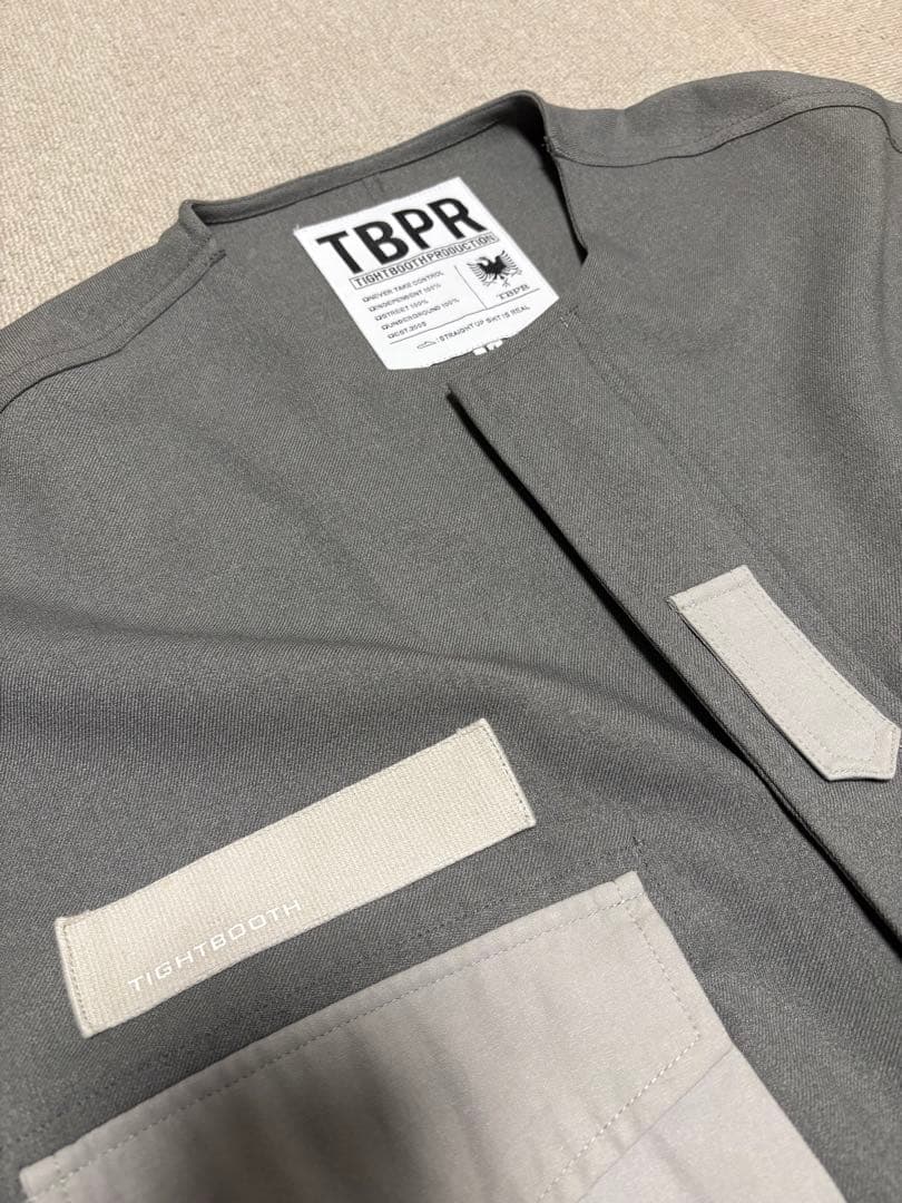 ジャケット・アウター TIGHTBOOTH COLLARLESS FIELD JKT