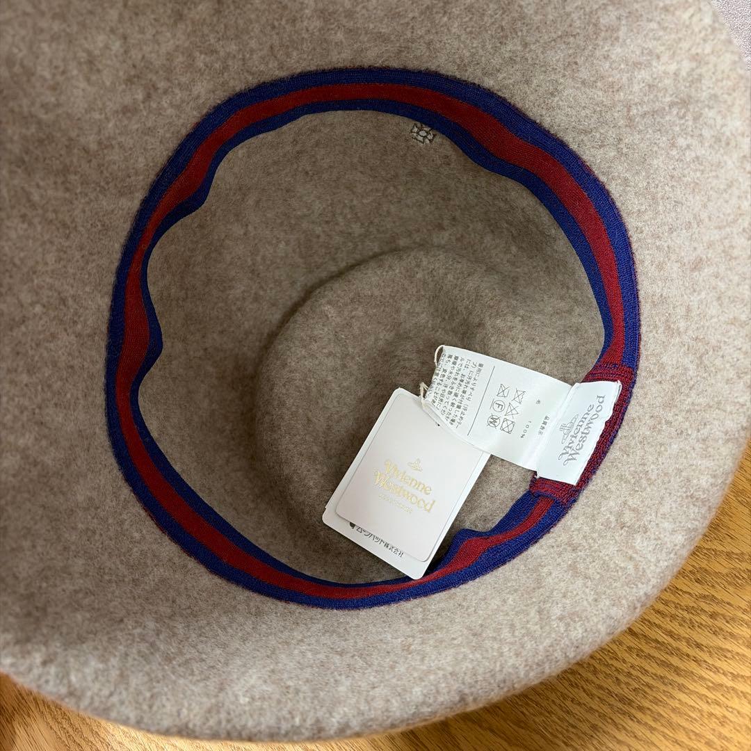 ヴィヴィアン　グレー バケットハット M