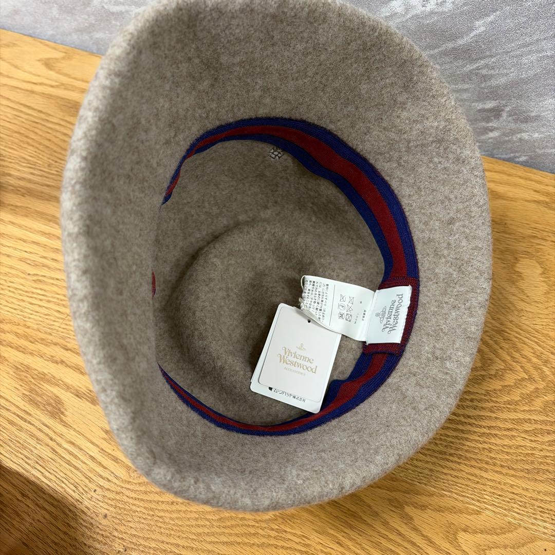 ヴィヴィアン　グレー バケットハット M