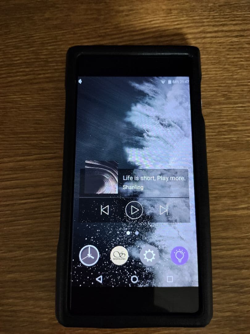 訳アリ SHANLING M6 PRO レザーケース ジャンク扱い DAP