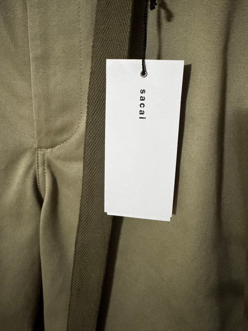 パンツ Sacai 25ss Cotton Chino Pants