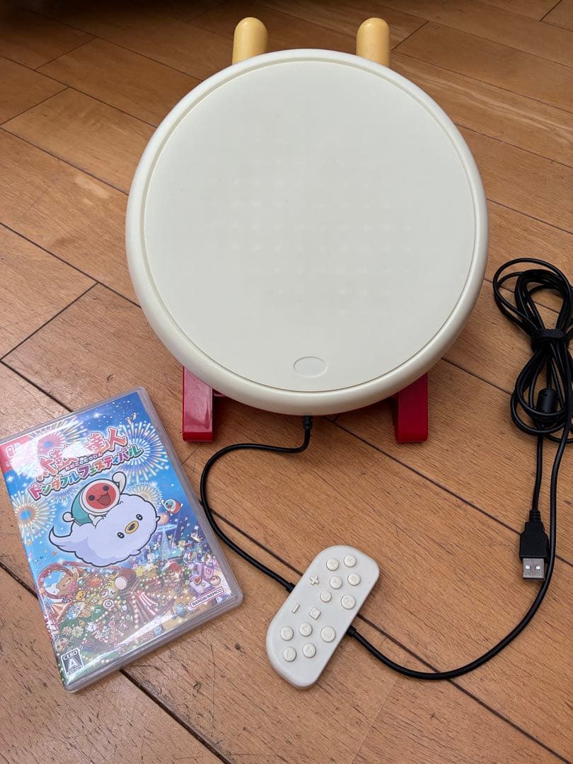 太鼓の達人 ドンダフルフェスティバル　互換太鼓セット　バチ付き　動作確認済み