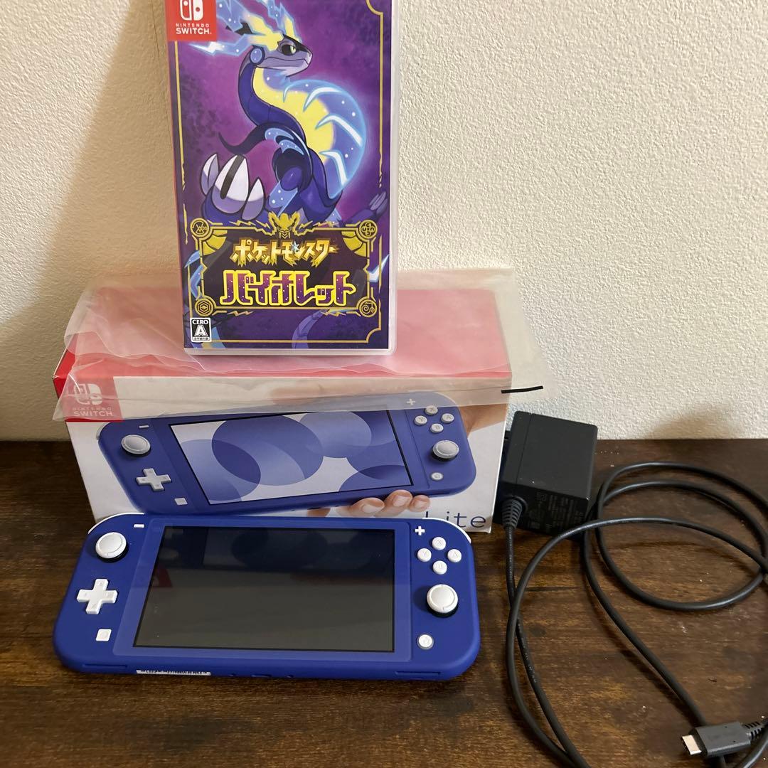 Nintendo Switch Lite パープル 本体とソフト付き