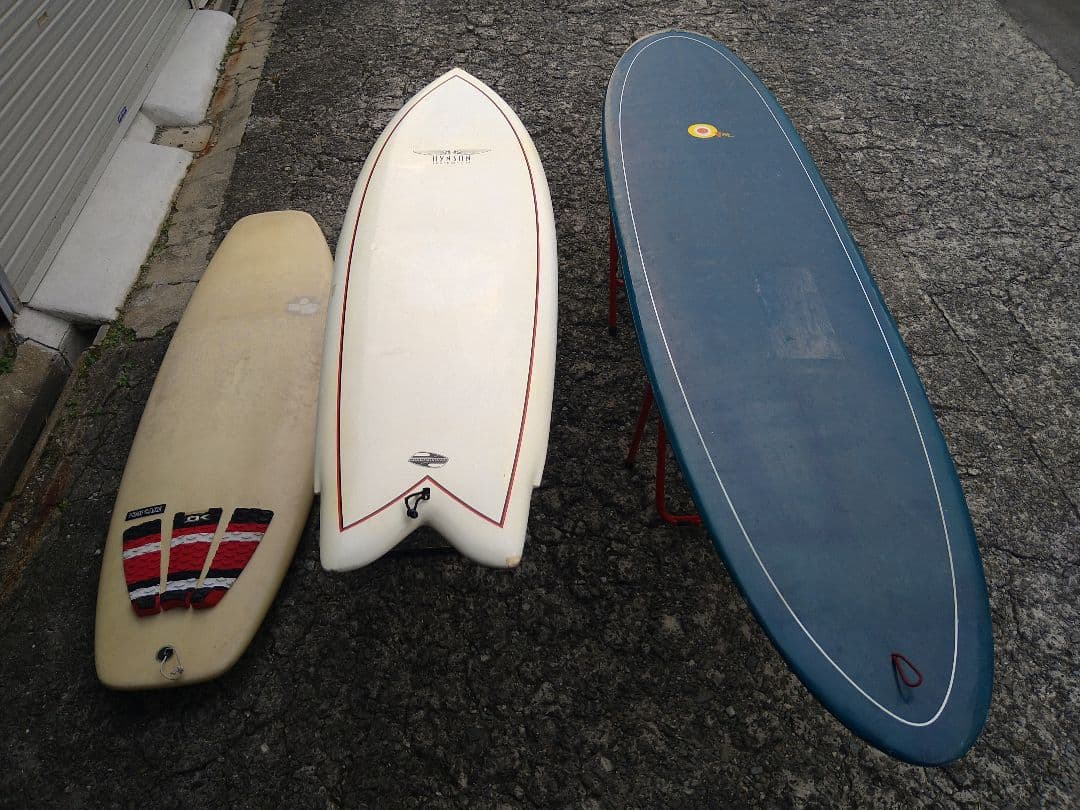 サーフボード　ミッドレングス　オーバル　ヒンソン　スリーウェザー　FCS2フィン