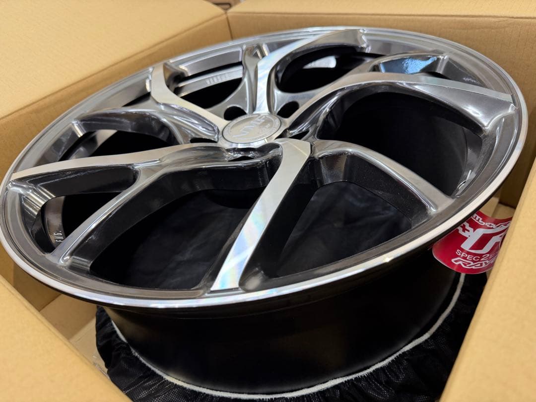 鍛造 RAYS VMF C-01 19X85 +38 5/114.3 HXカラー