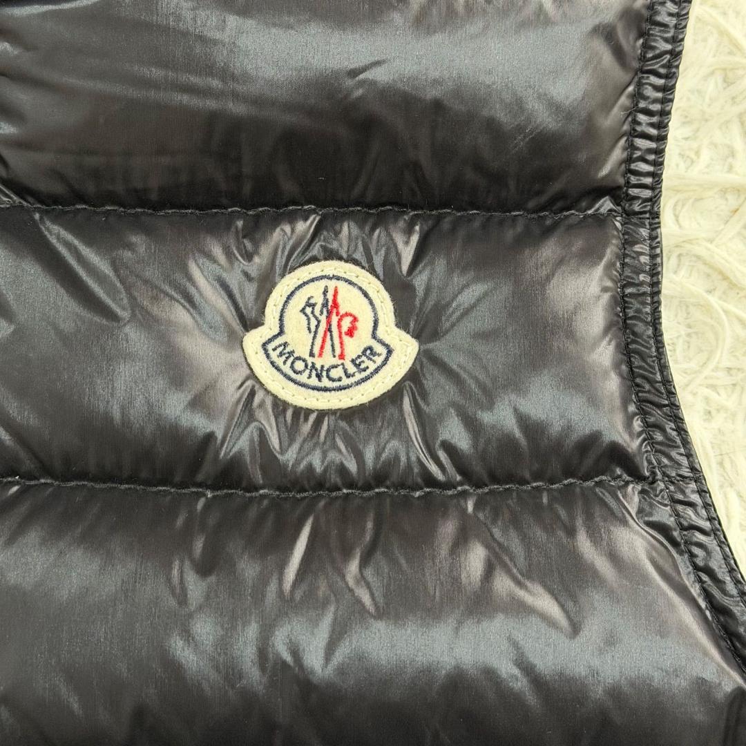 15515✨MONCLER GUI ダウンベスト ナイロン ブラック