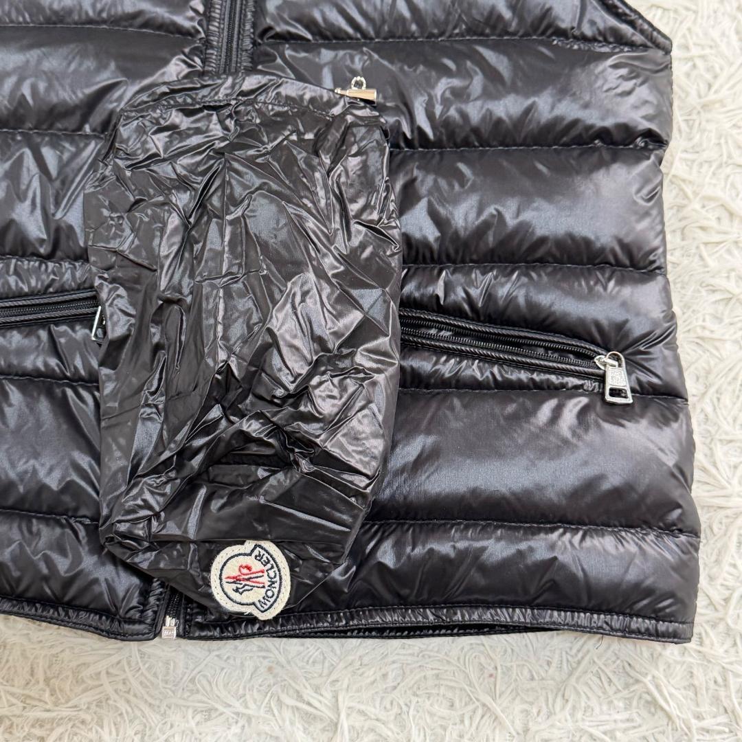 15515✨MONCLER GUI ダウンベスト ナイロン ブラック