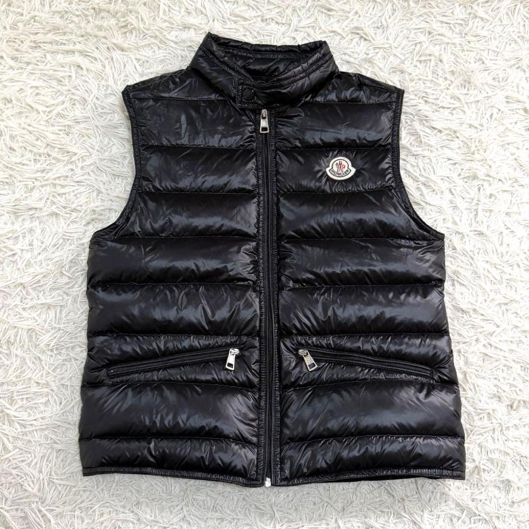 15515✨MONCLER GUI ダウンベスト ナイロン ブラック