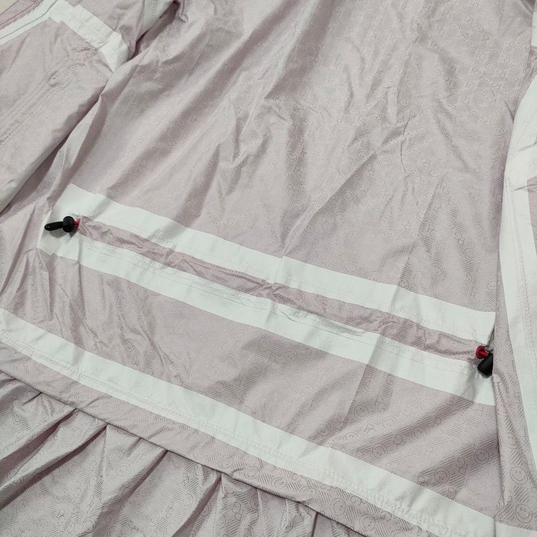 【新品タグ付】パーリーゲイツ　ゴルフ　2wayレインワンピース　袖脱着　ピンク0