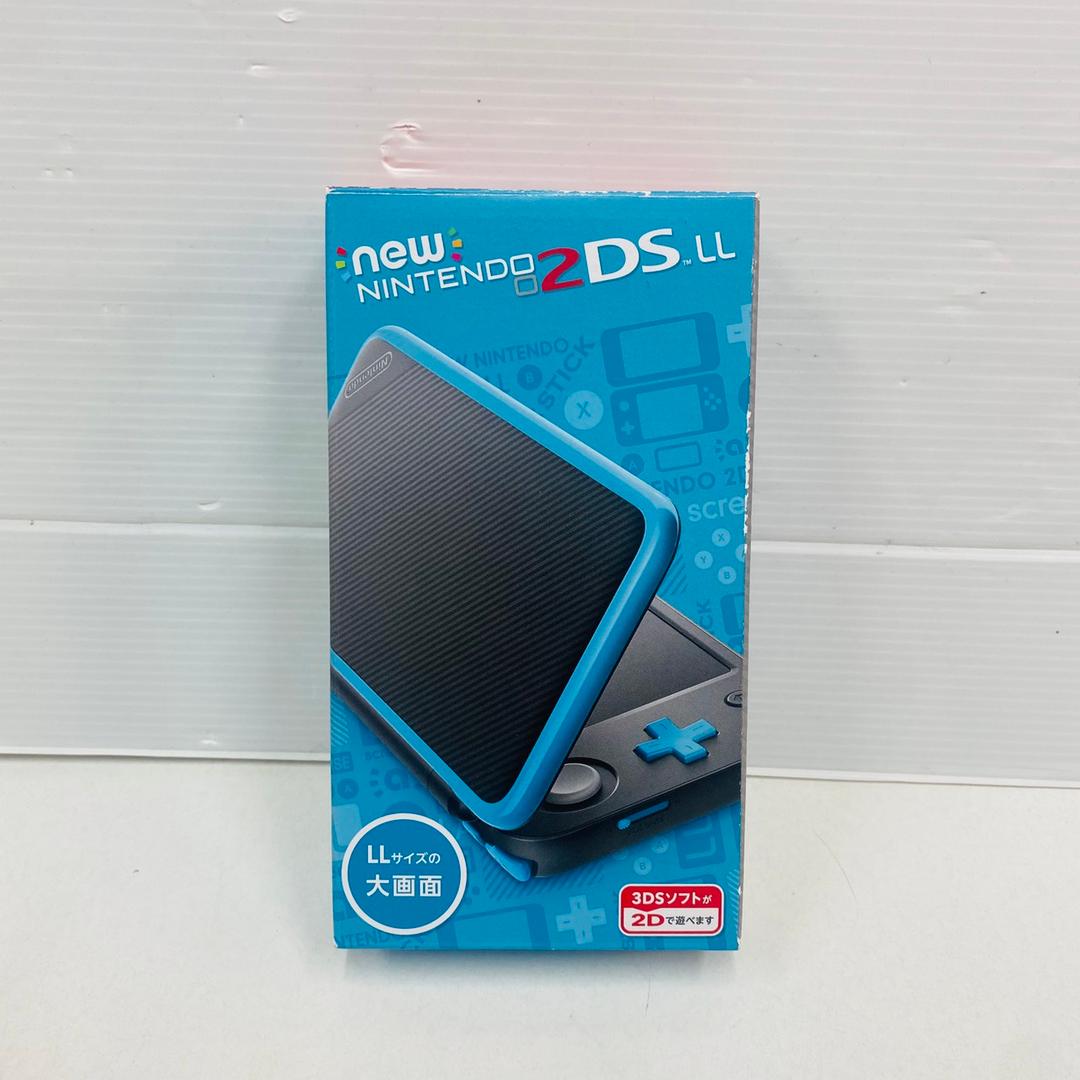 ★未使用品★極美品Newニンテンドー2DS LLブラック×ターコイズ生産終了